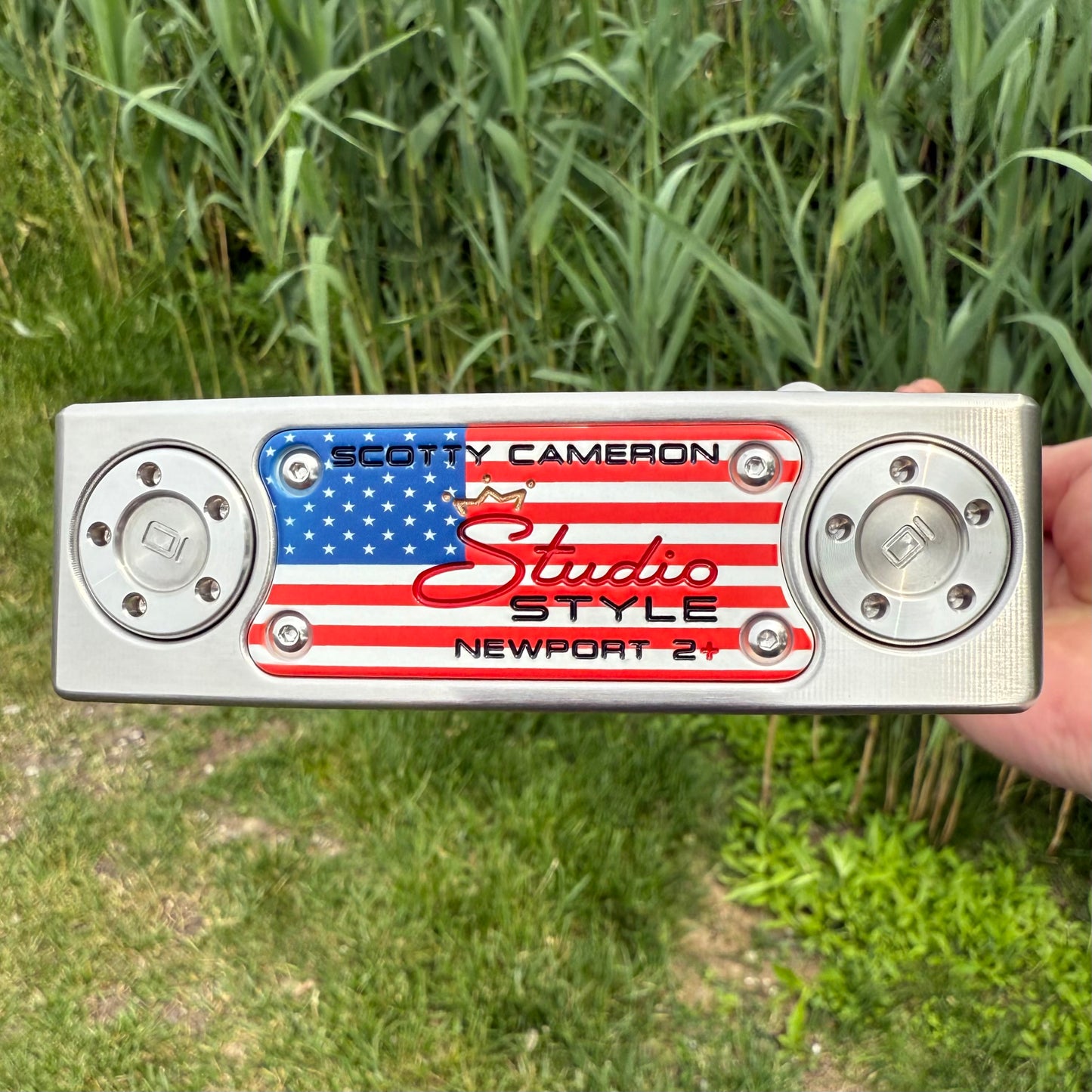 American Flag Scotty Cameron Studio Style Newport 2+ 35”