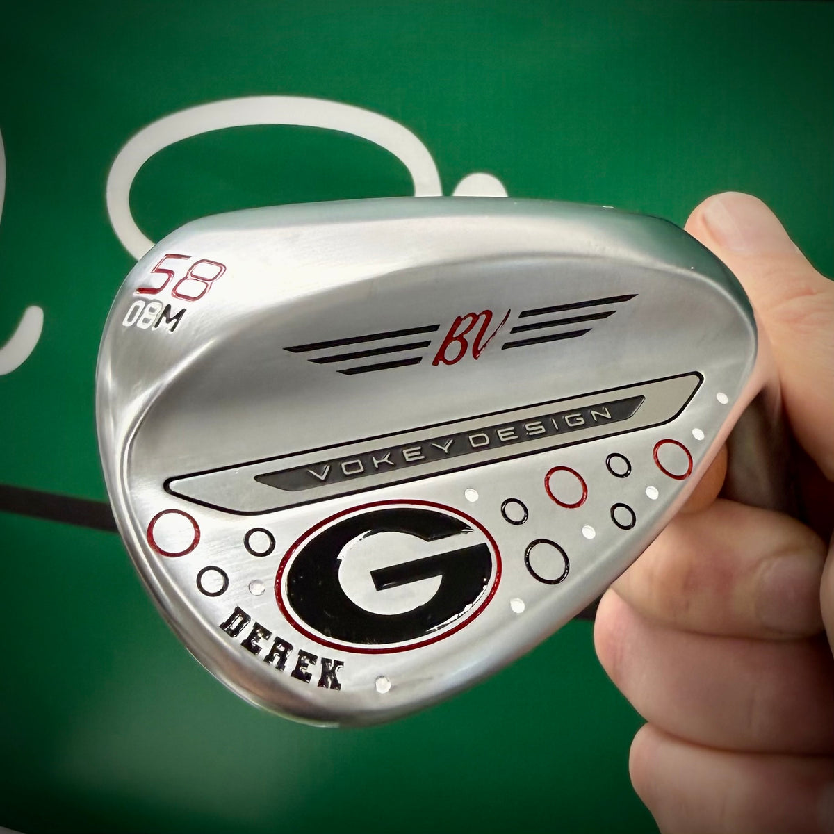 Completed custom golf project