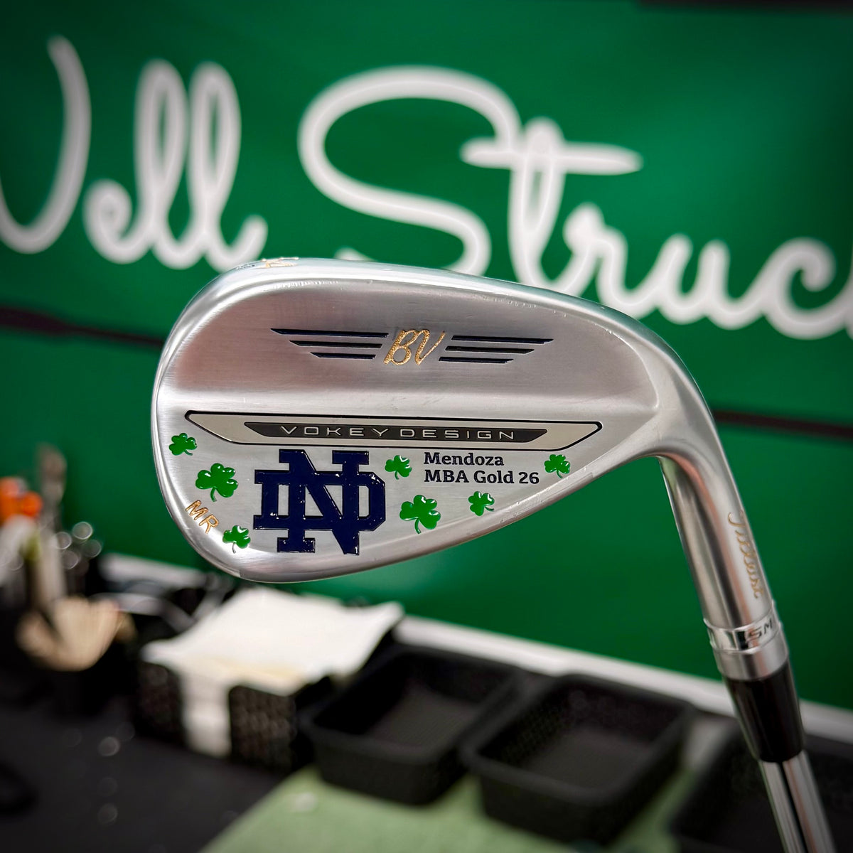 Completed custom golf project
